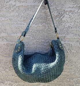 FOSSIL Woven Leather Hobo‎ Bag